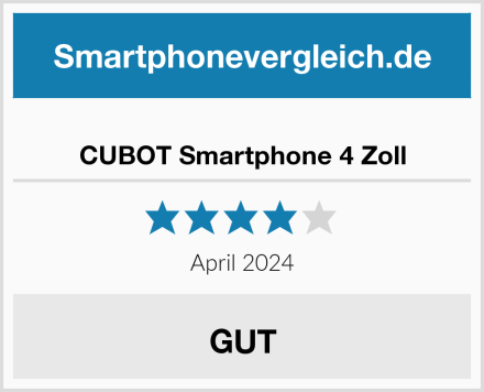  CUBOT Smartphone 4 Zoll Test
