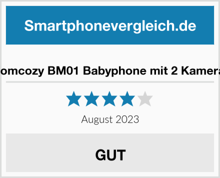  momcozy BM01 Babyphone mit 2 Kameras Test