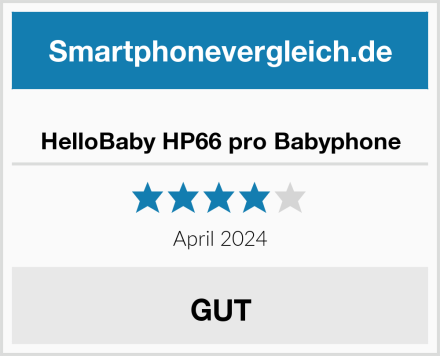  HelloBaby HP66 pro Babyphone Test