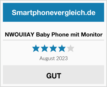  NWOUIIAY Baby Phone mit Monitor Test