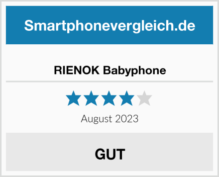  RIENOK Babyphone Test