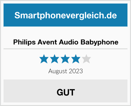  Philips Avent Audio Babyphone Test