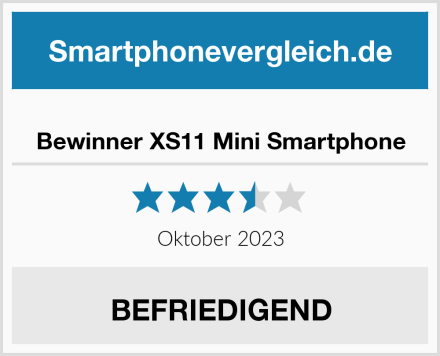  Bewinner XS11 Mini Smartphone Test