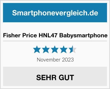  Fisher Price HNL47 Babysmartphone Test