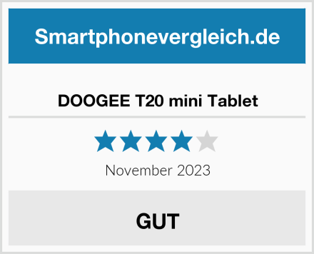  DOOGEE T20 mini Tablet Test