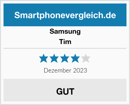 Samsung Tim Test