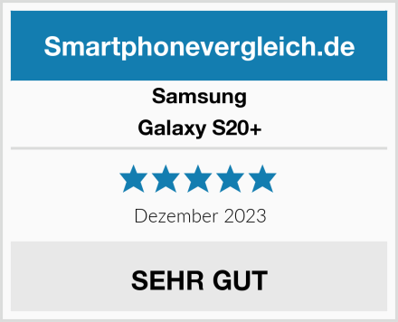 Samsung Galaxy S20+ Test