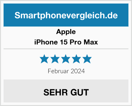 Apple iPhone 15 Pro Max Test