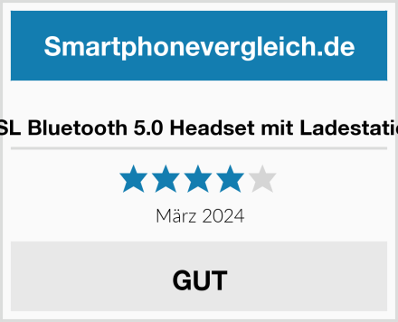  CSL Bluetooth 5.0 Headset mit Ladestation Test