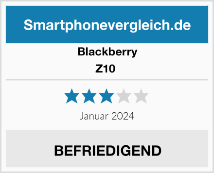 Blackberry Z10  Test