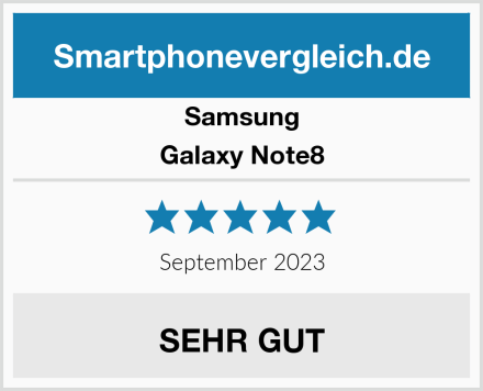 Samsung Galaxy Note8 Test