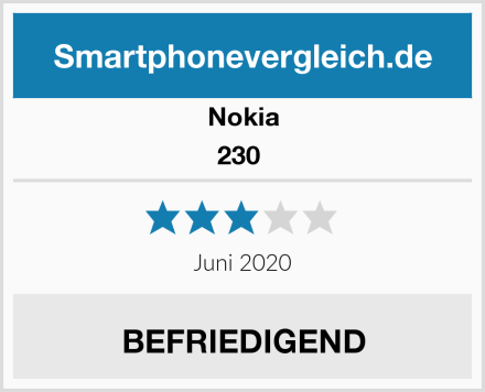 Nokia 230  Test