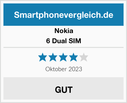 Nokia 6 Dual SIM Test