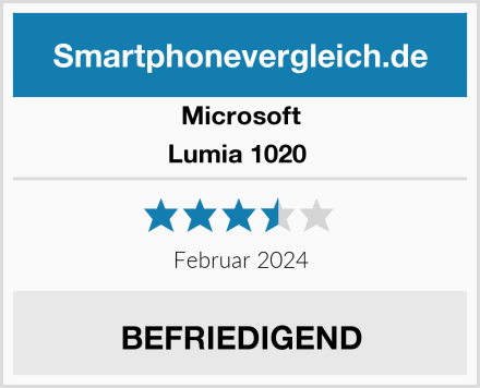 Microsoft Lumia 1020  Test