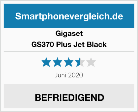 Gigaset GS370 Plus Jet Black Test