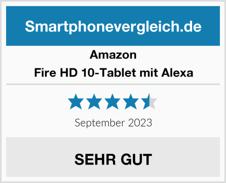 Amazon Fire HD 10-Tablet mit Alexa Test