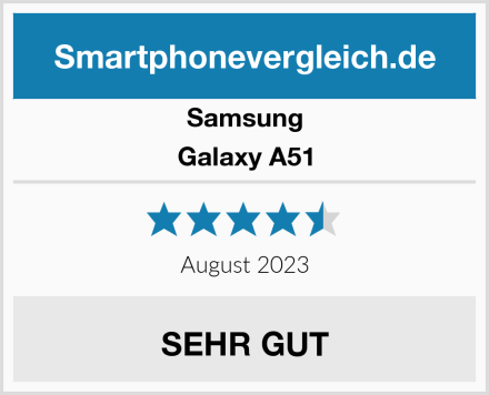 Samsung Galaxy A51 Test