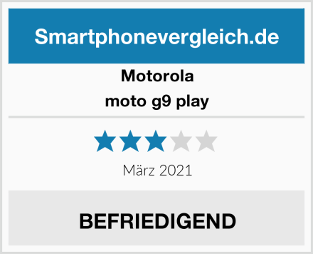 Motorola moto g9 play Test