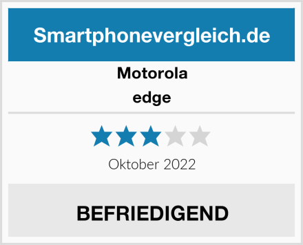 Motorola edge Test