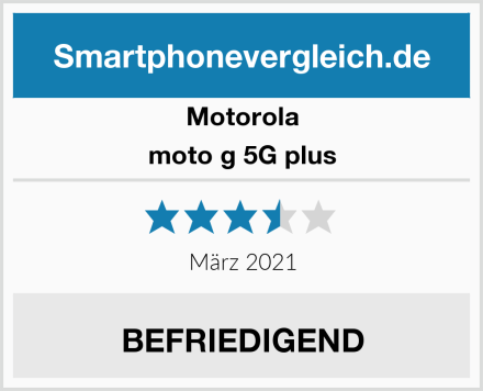 Motorola moto g 5G plus Test