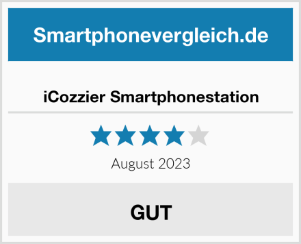  iCozzier Smartphonestation Test