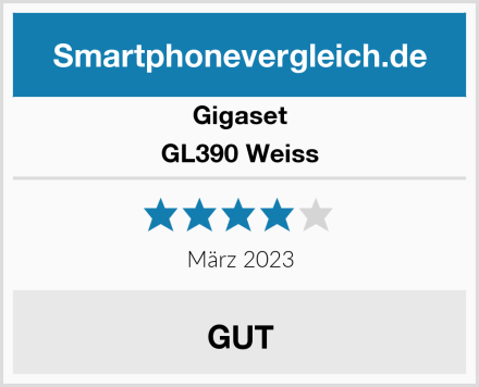 Gigaset GL390 Weiss Test