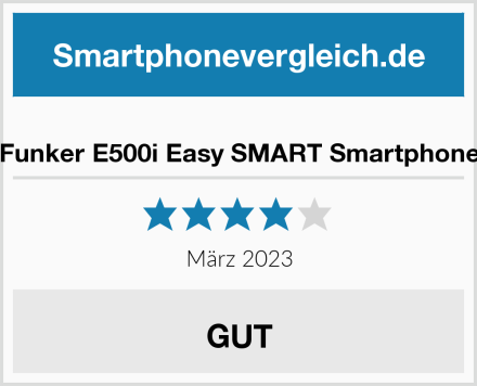  Funker E500i Easy SMART Smartphone Test