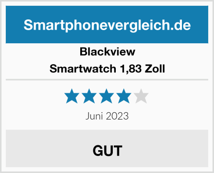 Blackview Smartwatch 1,83 Zoll Test