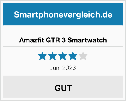  Amazfit GTR 3 Smartwatch Test