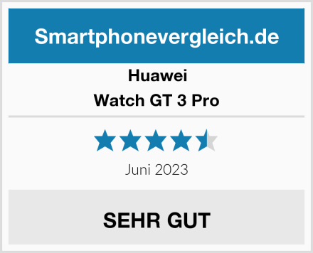 Huawei Watch GT 3 Pro Test