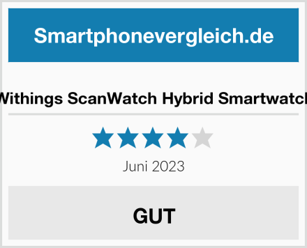  Withings ScanWatch Hybrid Smartwatch Test