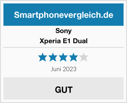 Sony Xperia E1 Dual Test